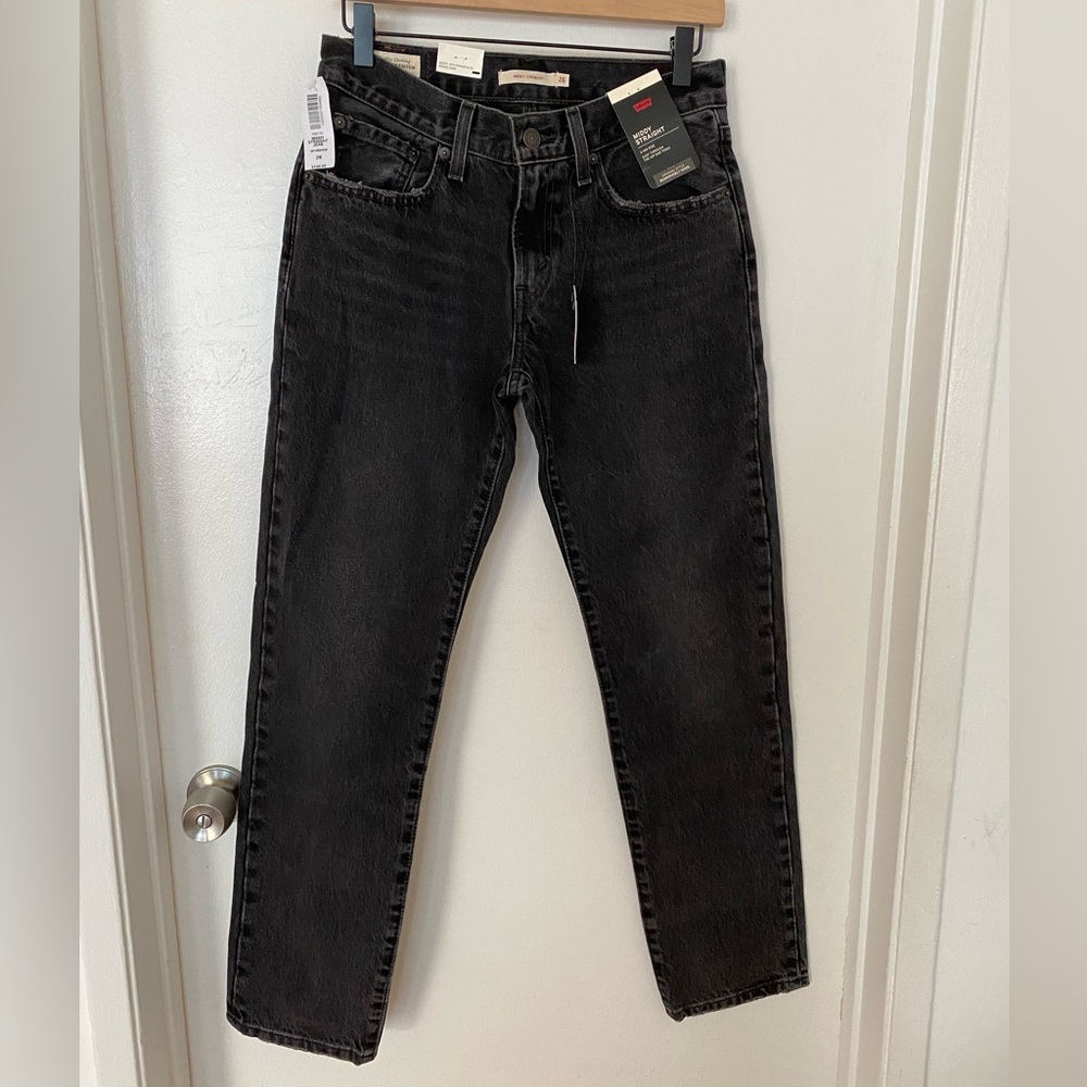 Levis Middy Straight Jean in No Service, Size 26, NWT